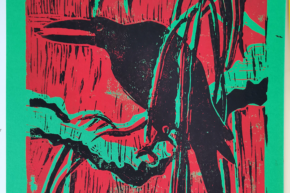 Découpe Linogravure Motif Linogravure